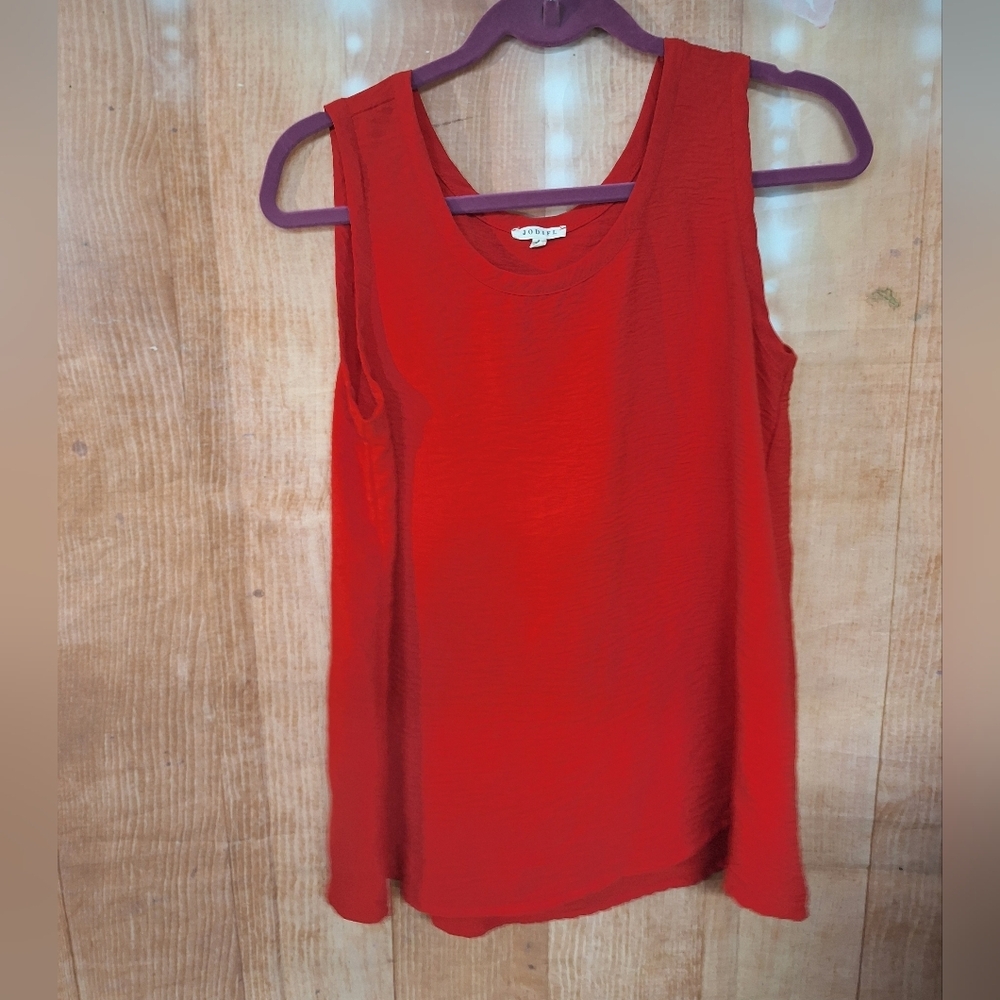 Jodifl red tank top size small